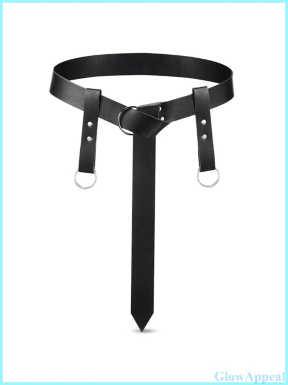 Renaissance Belt & Skirt Hike Set PU Leather Viking Style